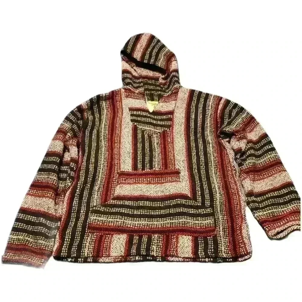 Iguana Jack Baja Hoodie, Size Medium